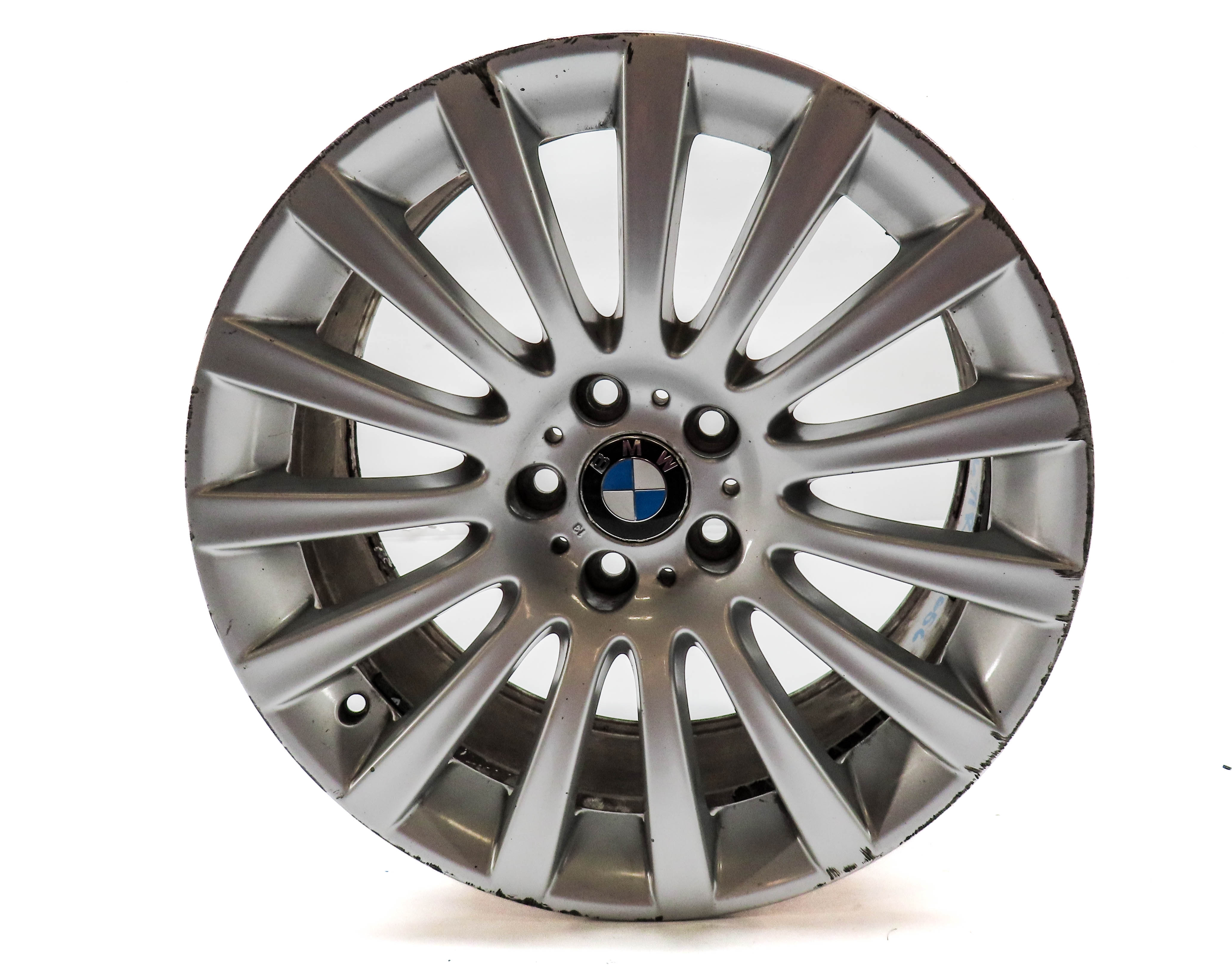 09-17 BMW 535iGT 550iGT 740i 750i 760i B7 (F01 F07) 19x8.5 15 SPOKE WHEEL RIM — exact item pictured